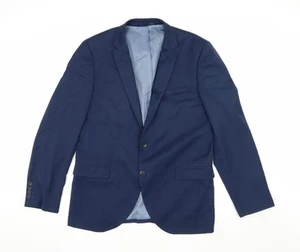 Next Men's Blue Slim Fit Blazer, 42R, Business Jacket - Picture 1 of 12