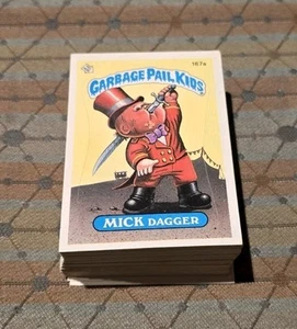 Vintage 1986 Topps Garbage Pail Kids 5th Series 5 Complete Set OS5 - Picture 1 of 11