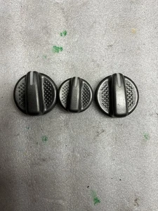 2000-2005 TOYOTA CELICA AC AIR A/C HEATER CLIMATE FAN TEMP CONTROL KNOB OEM 3PCS - Picture 1 of 3