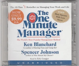 THE ONE MINUTE MANAGEER - Business CD By Ken Blanchard & Spencer Johnson - Bild 1 von 2