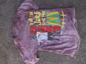 Cactus Jack Travis Scott x McDonalds - Jack Smile II T-Shirt  - Berry - L - Picture 1 of 2