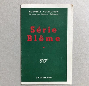 Marcel Duhamel — Prière d'insérer Série Blême — David Goodis — Gallimard — 1950. - Foto 1 di 3