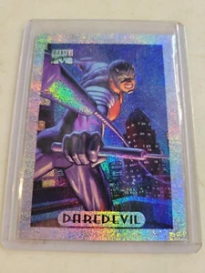 1994 Marvel Masterpieces Daredevil Silver Holofoil Limited Edition # 3 - Picture 1 of 2