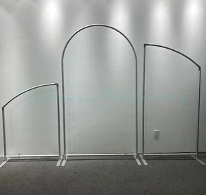3 PCs Chiara Arched Backdrop Stands Wedding Arch With Carrying Bag-EFG - Picture 1 of 11