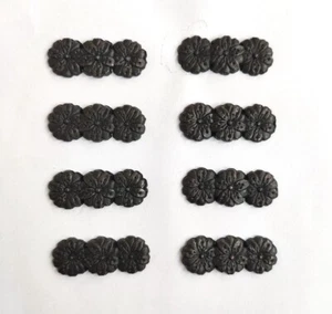 8 Pieces Flower Menuki Fitting On Tsuka Handle For Japanese Sword Samurai Katana - Picture 1 of 10