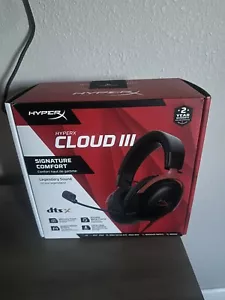 HyperX Cloud III Wireless - Gaming Headset (PC, PS5, PS4, Nintendo Switch) NEW - Picture 1 of 4