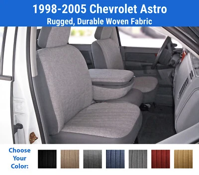 Duramax Tweed Seat Covers for 1998-2005 Chevrolet Astro - Image 1 of 4