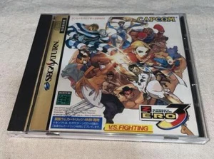 No disc CAPCOM Street fighter ZERO 3 SEGA SATURN T-1246G From Japan USED - Picture 1 of 8
