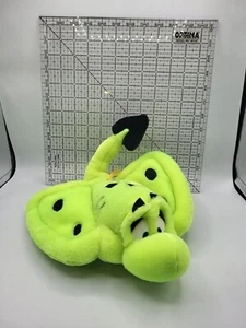 Peluche Manta Sting Ray 12" giallo fluo verde giocattolo classico - Foto 1 di 4