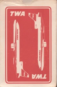 Carte da gioco - TWA Airlines - La scatola è aperta - le carte sono sigillate/inutilizzate - Foto 1 di 3