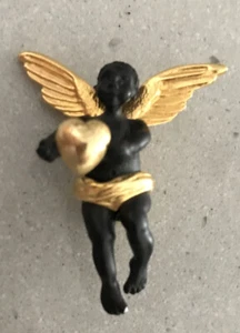 Coreen Simpson Gold Plated Pewter Angel Guardian - Picture 1 of 5
