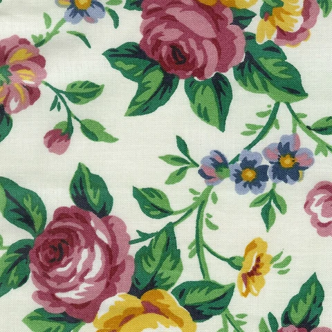 Longaberger fabric liner in Garden Splendor for your Gourmet Picnic Basket Cover