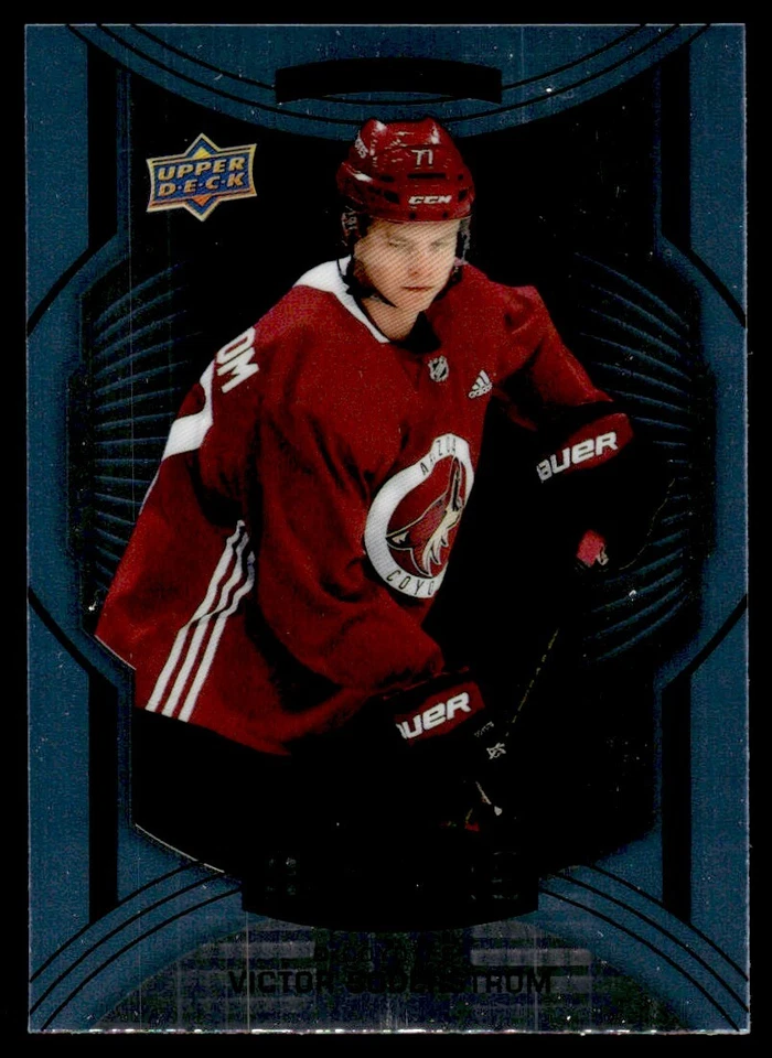 2020-21 Upper Deck Allure Victor Soderstrom Rookie Arizona Coyotes #130 - Image 1 of 2