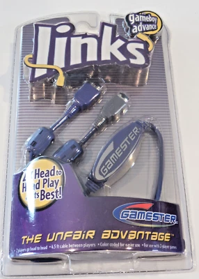 Gamester Links Cable for Nintendo Game Boy Advance, 2 Player Head to Head - New - Image 1 of 4