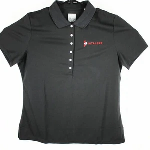 Polo golf Callaway donna grande nera nuova Opti-Dri Intalere manica corta - Foto 1 di 4