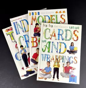 Get Crafty 4-teiliges Kinderbuch-Set - Karten Modelle Spielzeug & Spiele Indoor Basteln - Bild 1 von 4