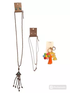 Schmuck Halsketten Ohrringe, Schlüsselanhänger Lot Mia Collection & Mia Inspirations Marke - Bild 1 von 8
