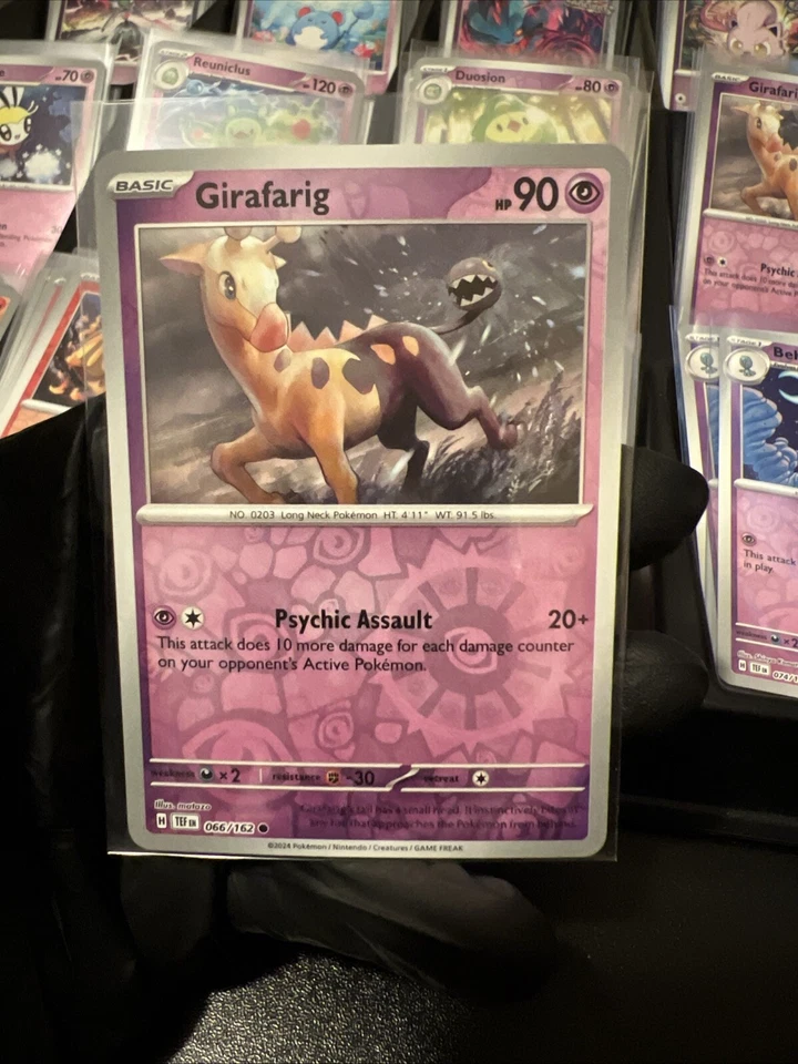 Girafarig 066/162 Sv05: Temporal Forces Reverse Holo - Image 1 of 1