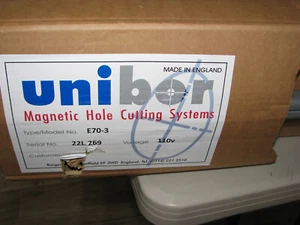 Unibor Magnetic Metal Pillar Drill Press E70 Hole Cutting System - Picture 1 of 9