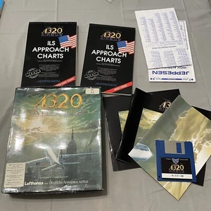 A320 Airbus Flight Simulator Lufthansa PC 3.5 Big Box Spiel Thalion US Edition - Bild 1 von 7