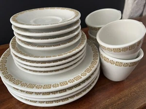 RARE 16 Piece Lot of Shenango China Restaurant Ware VINTAGE. Setting for 4! - Picture 1 of 15