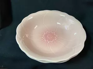 Larry Laszlo Mikasa Spring Pink Hibiscus T25 Soup Bowls (2) - Picture 1 of 3