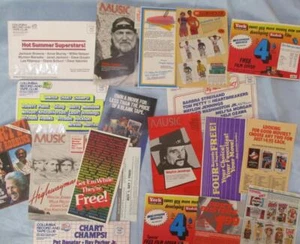 Vtg RARE 1980s Columbia Record Tape Club Mailer Advertising T-Shirts Star Wars - Picture 1 of 1