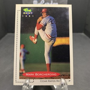 1991 Classic Best Minor League Mark Borcherding #372 Cedar Rapids Reds