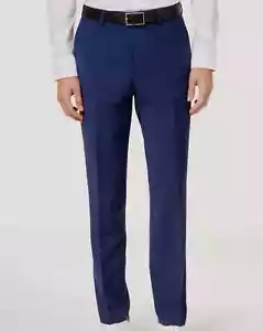 Bar III Men's Slim-Fit Wool Suit Pants, Blue, Size 30 x 30, MSRP $175 - Picture 1 of 1