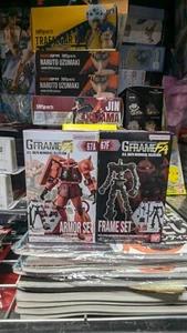 Bandai Gundam G Frame FA UC 0079 Memorial Selection Char's Zaku II 67A/67F Set - Foto 1 di 2