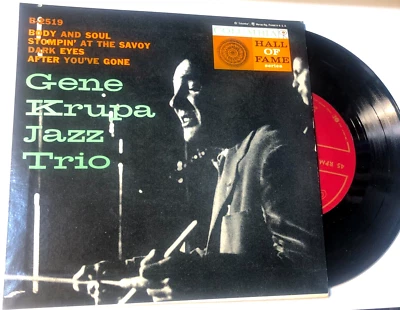Gene Krupa Jazz Trio 7" Record 45 EP & Picture Sleeve Body And Soul / Stompin At - Image 1 of 4