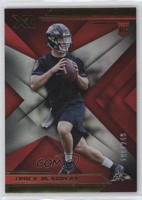 2019 Panini XR Rookies Red /249 Trace McSorley #169 Rookie RC - Image 1 of 2