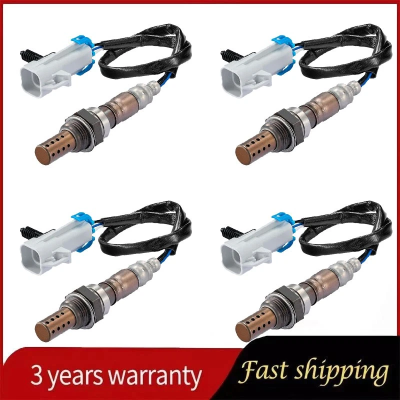 Set of 4 Upper+Lower O2 Oxygen Sensor Fit For GMC Yukon 5.3L V8 2003 2004 2005 - Image 1 of 4