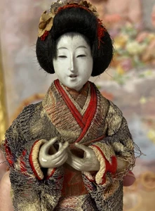 Japanische Bijin-Ningyo aus der Meiji-Periode, ca. 1900 – Kyoto - Bild 1 von 11