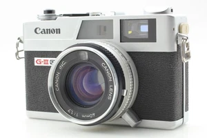 [Near MINT] CANON Canonet QL17 GIII G3 35mm Rangefinder black body from JAPAN - Bild 1 von 12
