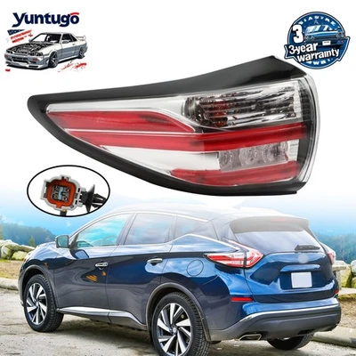 Left Side Tail Light Driver For 2015 16-2018 Nissan Murano Rear Stop Tail Lamps - Изображение 1 из 4
