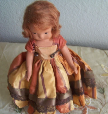 MUÑECA NANCY ANN CUENTOS 5.5" CUELLO ARTICULADO, BRAZOS, PIERNAS - VESTIDO ORIGINAL Foto 1 de 4