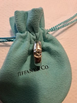 Alianza de platino Tiffany & Co Etoile talla 6. Solitario de diamantes de 0,70 quilates Foto 1 de 2