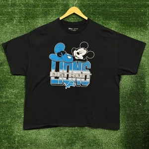 Disney x NFL Franchise NFC North Detroit Lions T-Shirt Size XXL - Picture 1 of 4