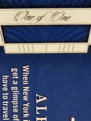 2023 Panini National Treasures Alex Ramirez 1/1 Patch Auto Mets Prospect - Image 1 of 4