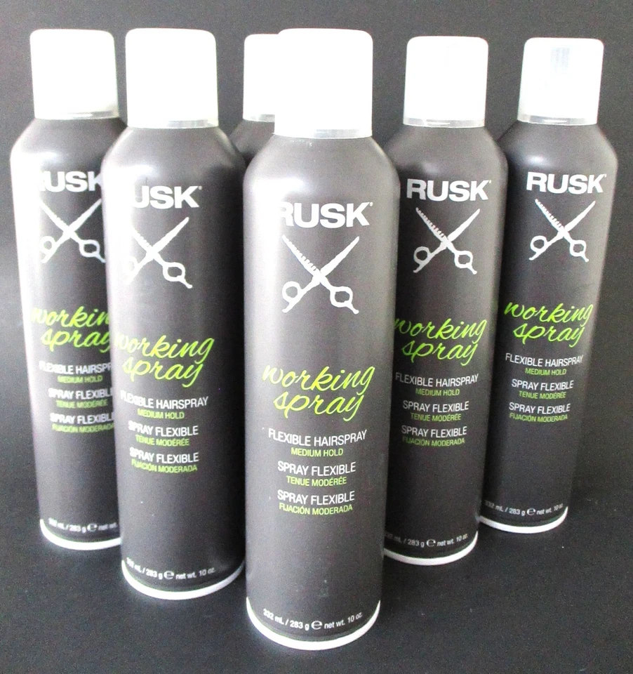 Spray de trabajo RUSK spray flexible de sujeción media paquete de 6 10 oz Foto 1 de 1