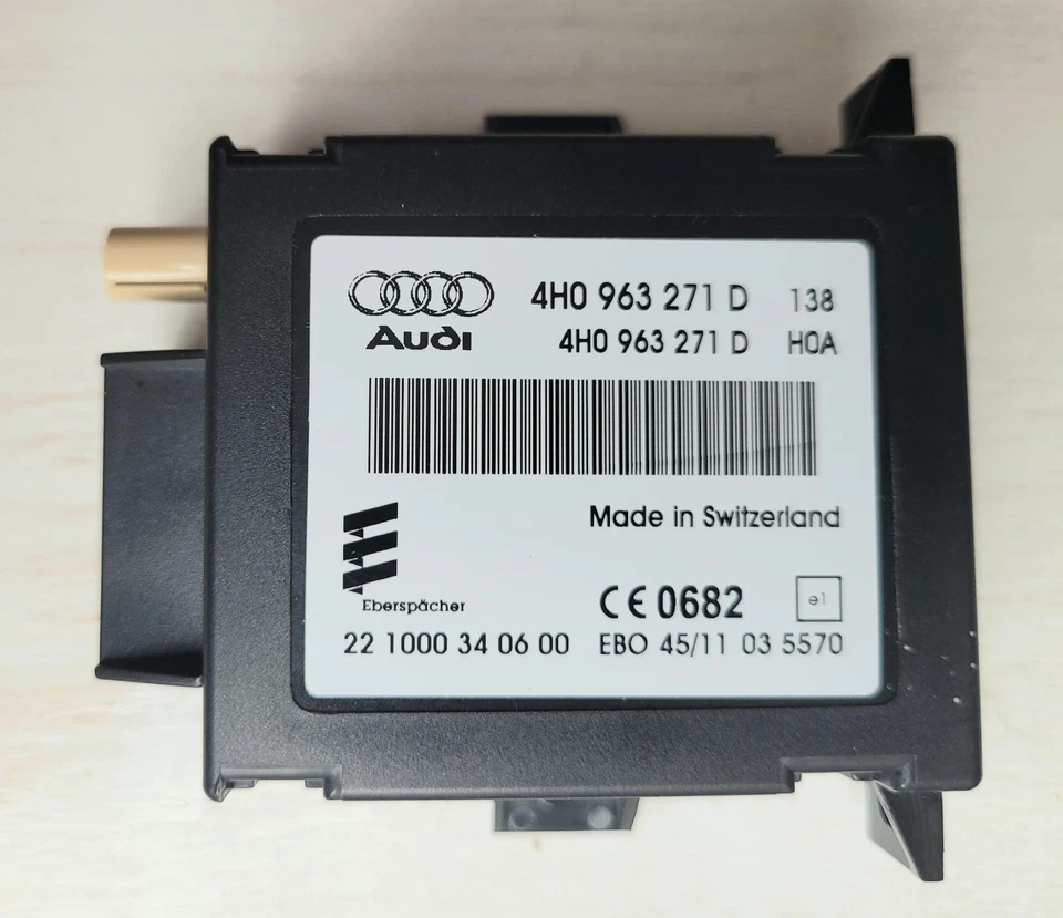 Steuergerät für Standheizung Audi A7 C7 A6 4G A8 Q7 WEBASTO 4H0 963 271 D Top! - Bild 1 von 1