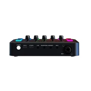 Interface Audio Gaming avec Lumières RGB et Connexion XLR pour Créateurs - Afbeelding 1 van 14
