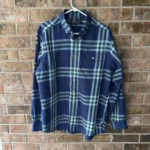 Camisa Vineyard Vines Para Hombres Grande A Cuadros Bolsillo Con Botones Vestido Informal Preppy Sh - Imagen 1 de 4
