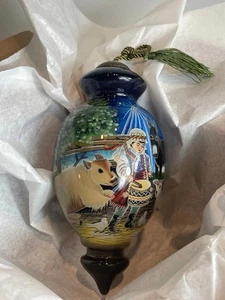 Ne'Qwa Kunst Weihnachtsschmuck kleiner Trommler Junge signiert Dona Gelsinger - Bild 1 von 10