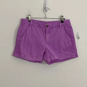 Gap Womens Shorts Size 0 Purple Chino Casual Summer Sunkissed Khaki Faded - Picture 1 of 14