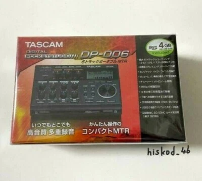TASCAM DIGITAL POCKETSTUDIO DP-006 Multitrack Recorder 6 Track SD/SDHC MTR Japan - Image 1 of 4