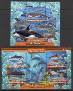 SVVGTA C79 limited 2019-2020 Marine fauna Dolphins 2 sheets - Picture 1 of 1