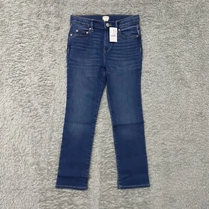 J Crew Girls CrewCuts Vintage Wash Straight Leg Denim Jeans   NEW NO TAGS - Picture 1 of 7