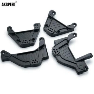 4 Stück/Set Alaun vorne & hinten Stoßdämpfer Türme Halterung für RC 1:6 Axial SCX6 Auto - Bild 1 von 5